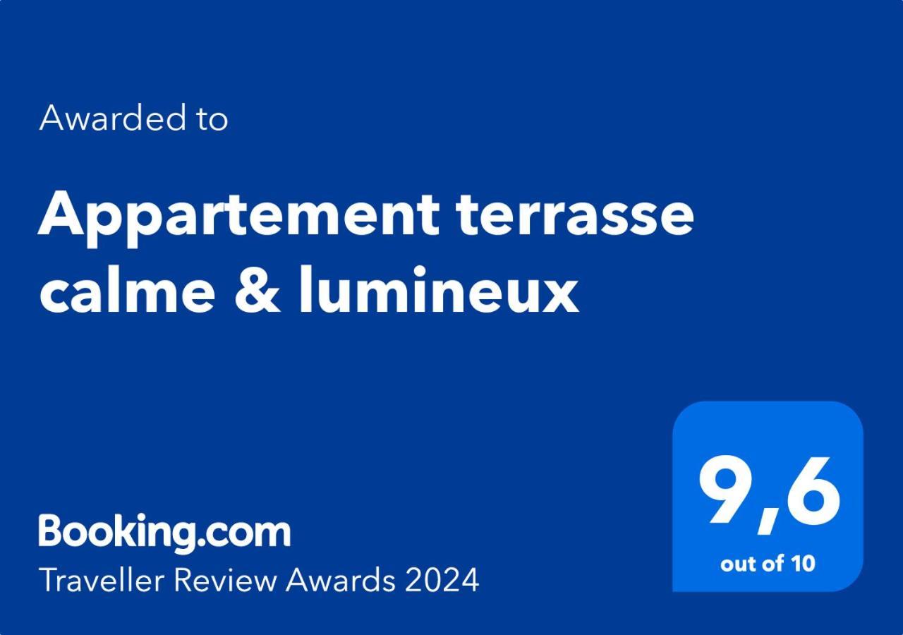 Terrasse - Hyper Centre - 2 Chambres - Parking Gratuit - Calme & Lumineux - Arrivee Autonome Marseille Eksteriør bilde