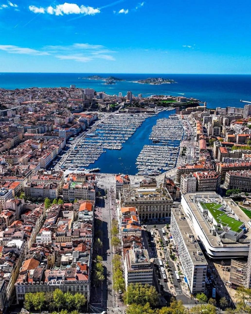 Terrasse - Hyper Centre - 2 Chambres - Parking Gratuit - Calme & Lumineux - Arrivee Autonome Marseille Eksteriør bilde
